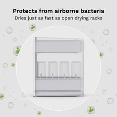 Covered Drying Rack & Organizer