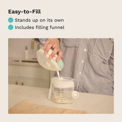 Reusable Breastmilk Storage Bags, 10 Pack, Includes Filling Funnel