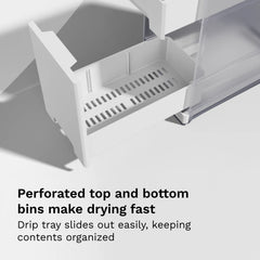 Covered Drying Rack & Organizer
