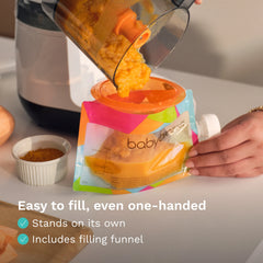 Reusable Baby Food Pouches, 10 Pack